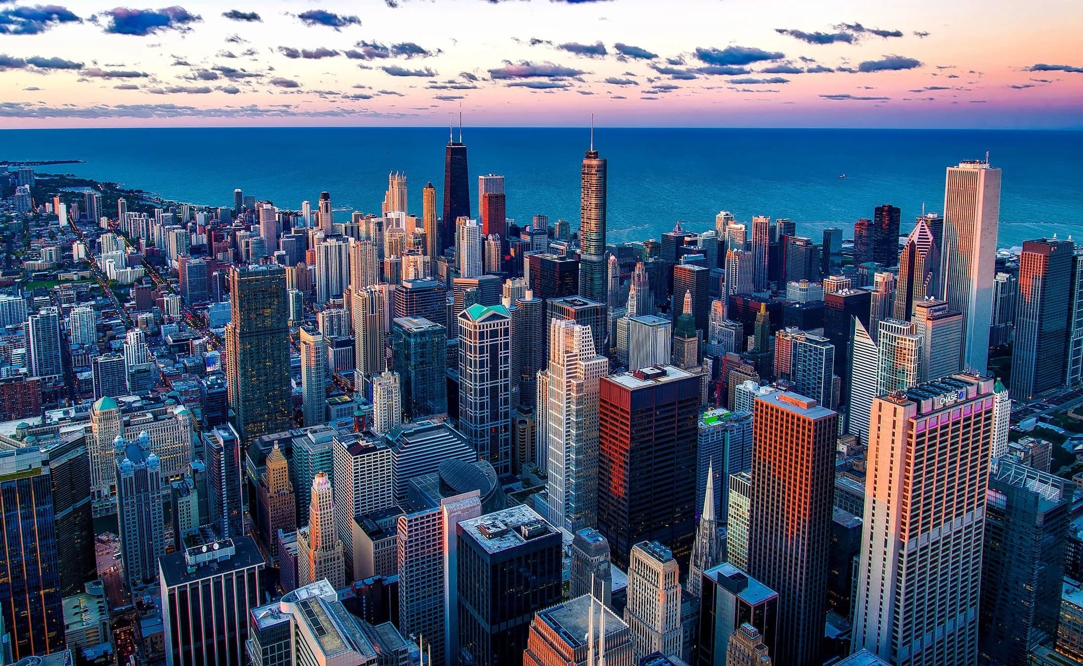 Chicago cityscape representing Chicagoland local market demand and customer search behavior