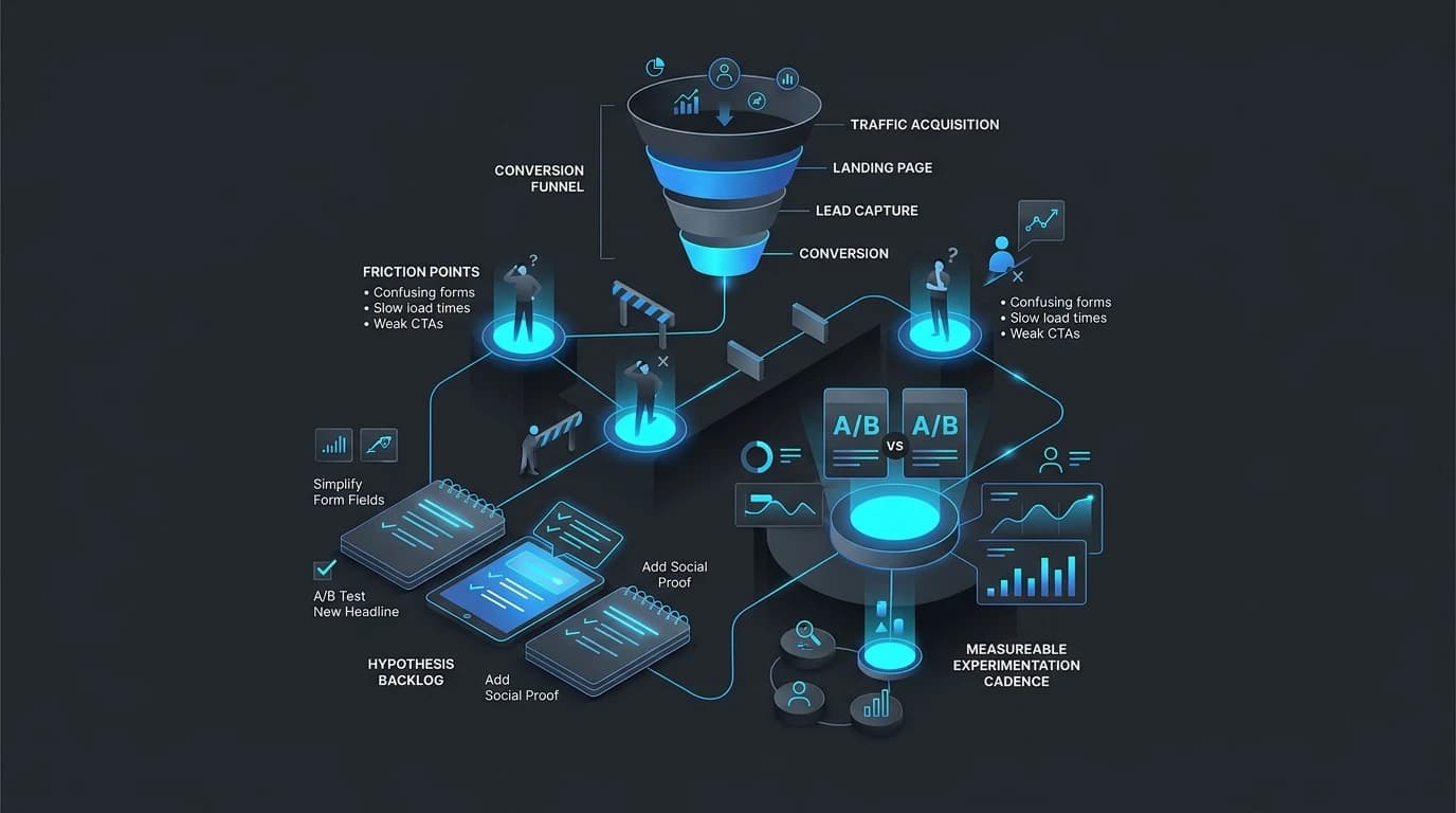 Featured illustration for Your Practical Conversion Rate Optimization Strategy