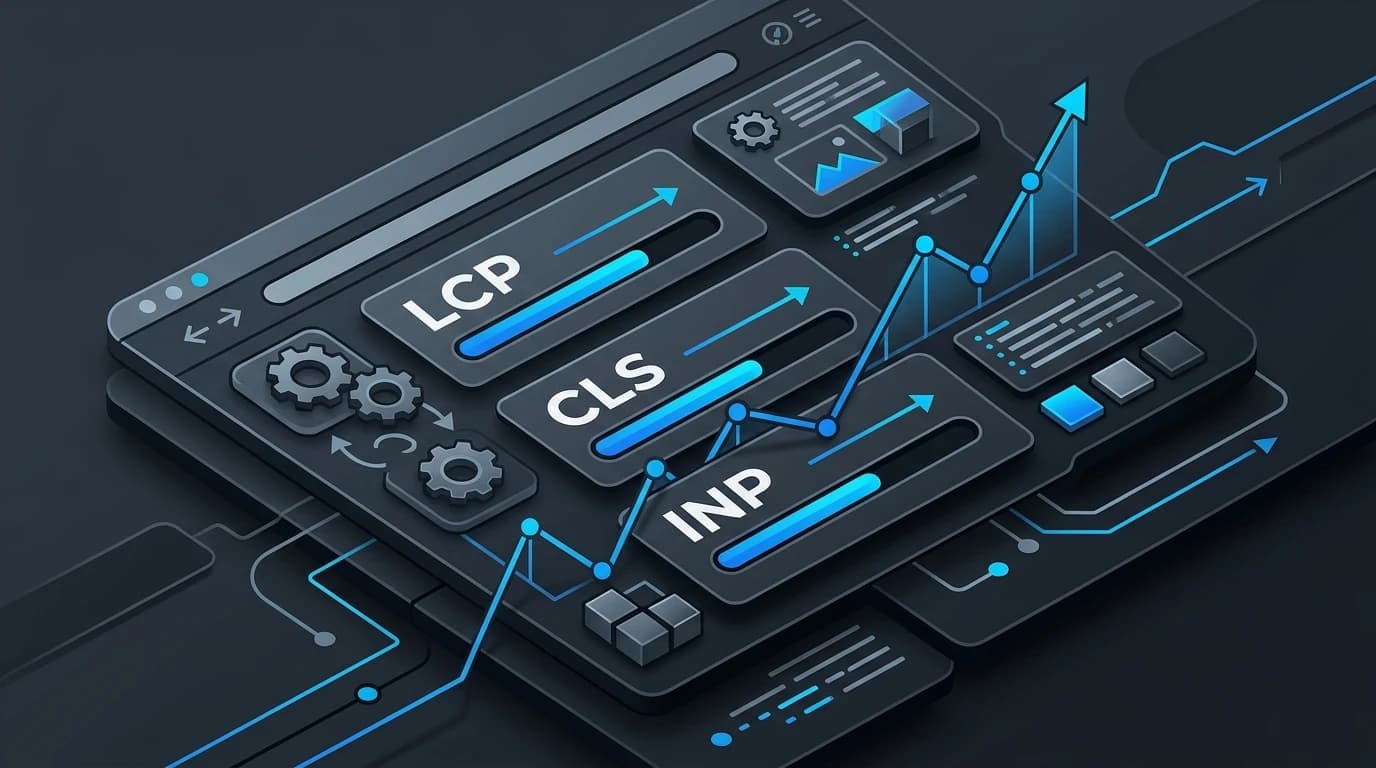 Featured illustration for Core Web Vitals Optimization: Fixes for Better UX