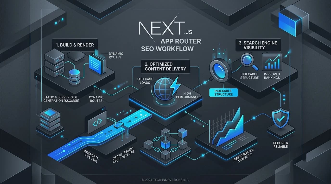 Featured illustration for Next.js SEO Best Practices for App Router