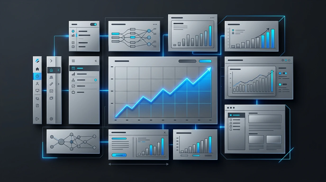 Illustration of design system impact on performance and SEO