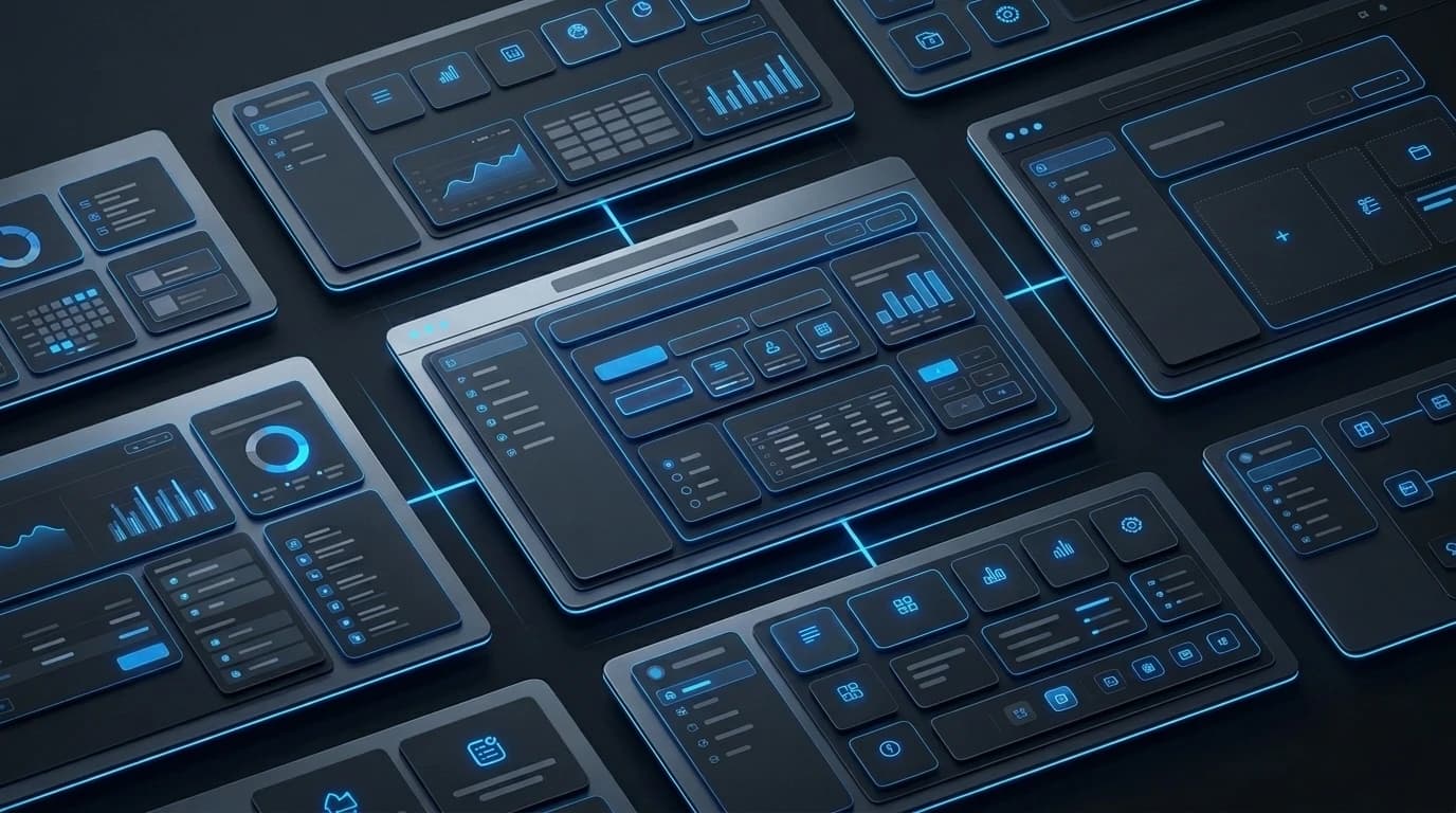 Illustration of frontend component architecture