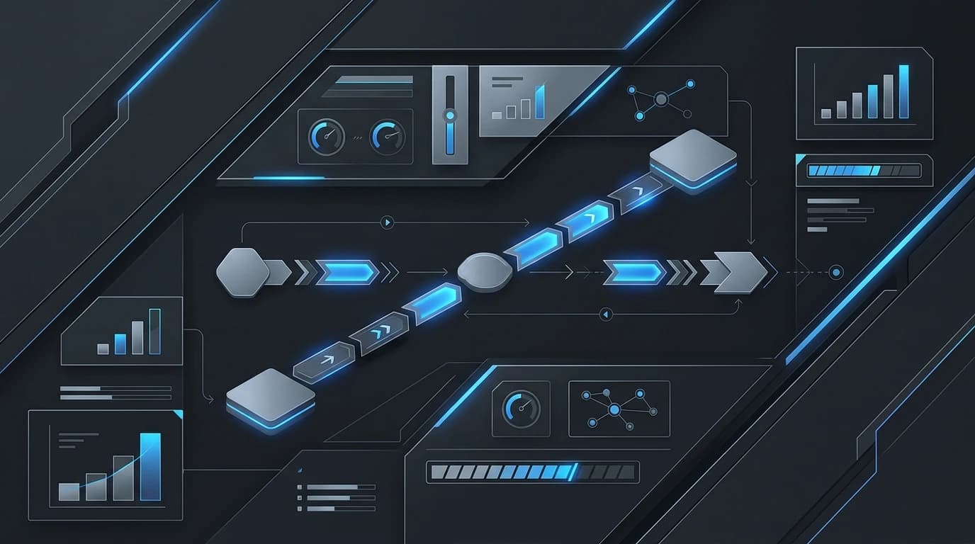 Illustration of phased system integration rollout